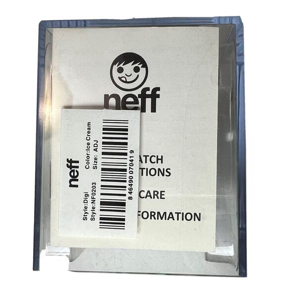 NEW NEFF WRISTWATCH WATCH DIGI ICE CREAM NF0203 UNISEX - Picture 6 of 6